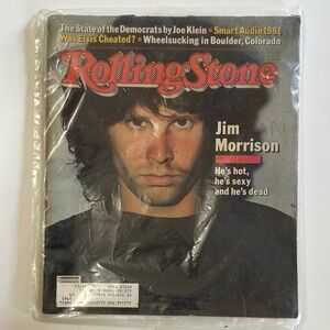 Rolling Stone Magazine with Jim Morrison Cover